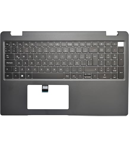 パソコンパーツセット Amazon.com: Jxjslp New Upper Case Palmrest Backlit Keyboard